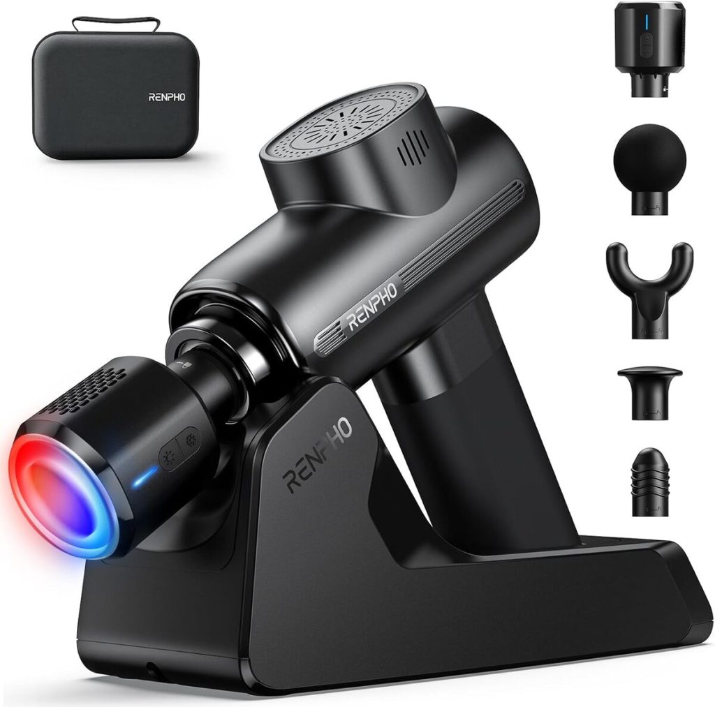 Test pistolet de massage Renpho Active Thermacool Deluxe