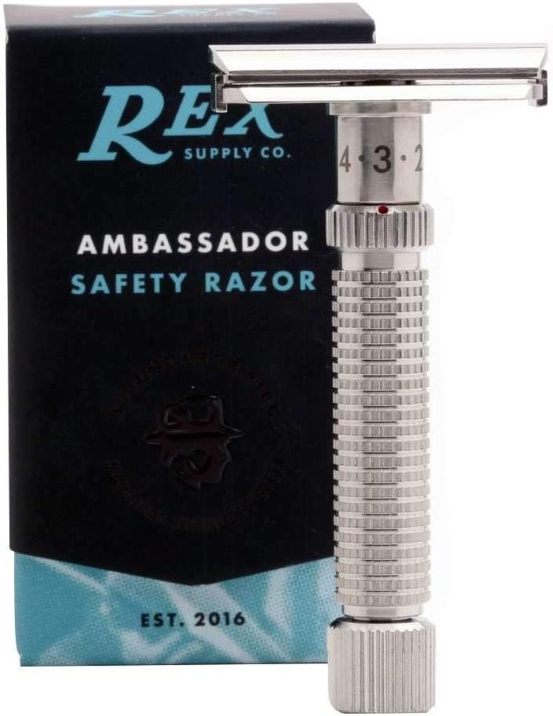 Test : rex supply company rex ambassador rasoir de sécurité ajustable en acier
