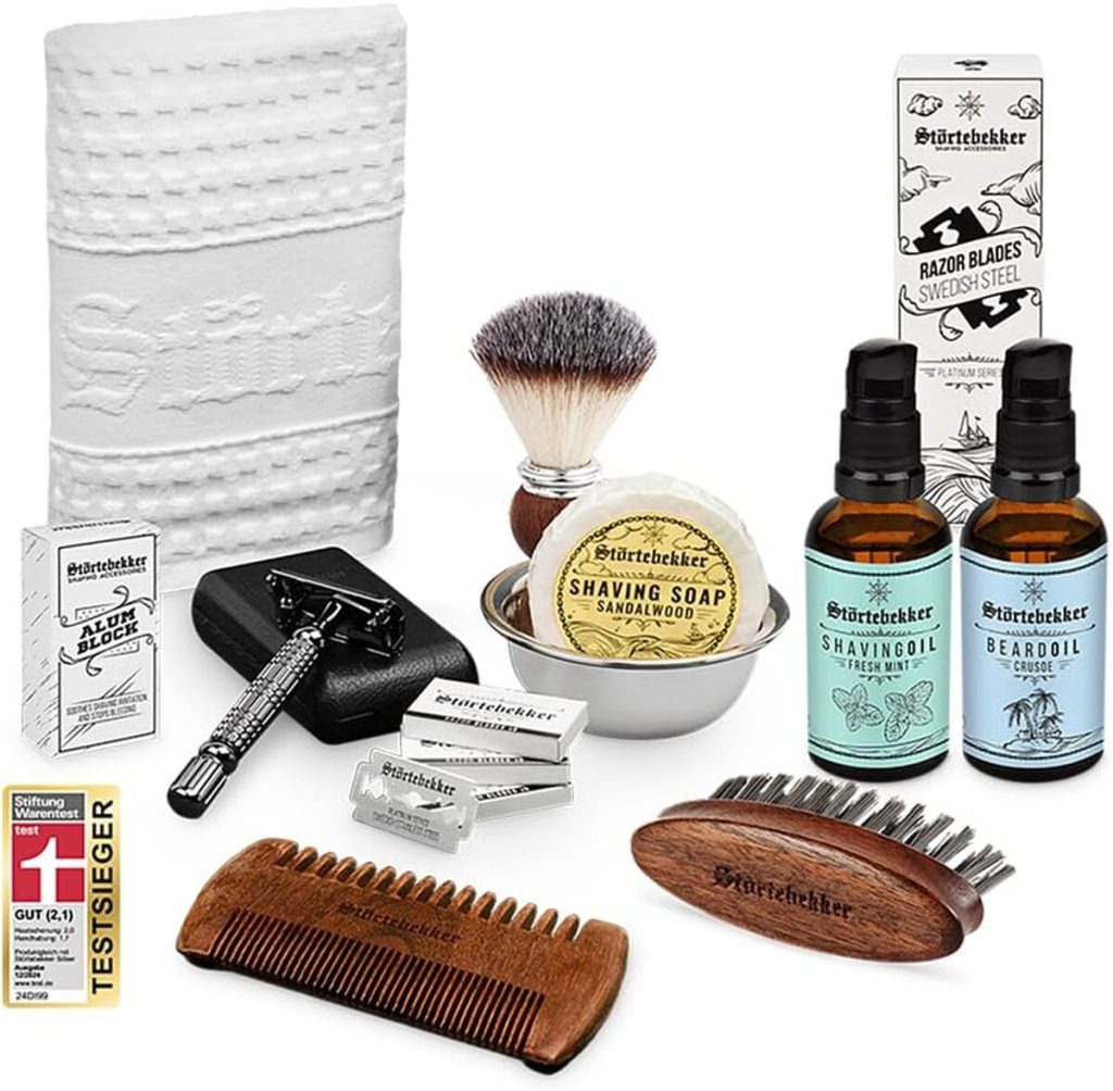 Test : stötebekker set de rasage tout-en-un (rasoir noir)