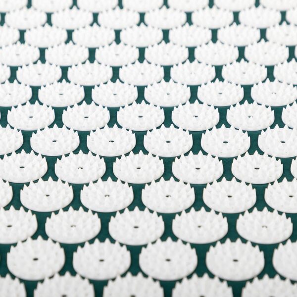 Bodhi VITAL Spiky Tapis d'acupression XL Deluxe | Tapis de massage en kit avec coussin à aiguilles, paillasson et sac | Auto-massage pour la maison | Tapis Fakir contre les douleurs au cou et au dos |