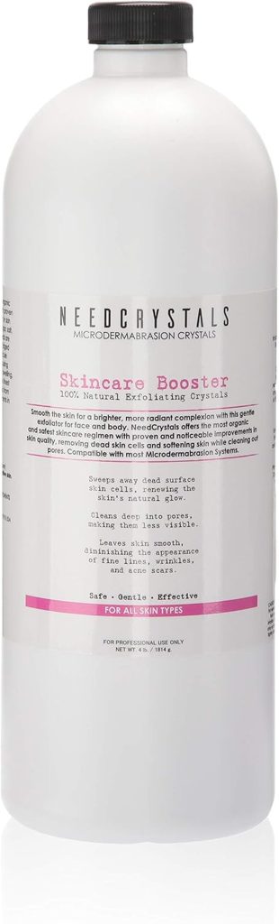 Test cristaux de microdermabrasion NeedCrystals : exfoliation intense pour une peau éclatante