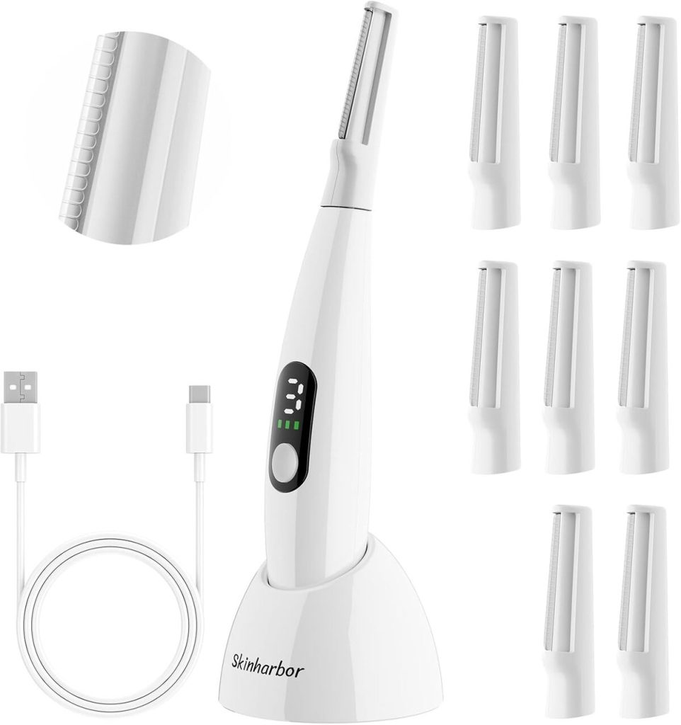 Test du rasoir Dermaplane sonique : exfoliation visage et épilation efficace