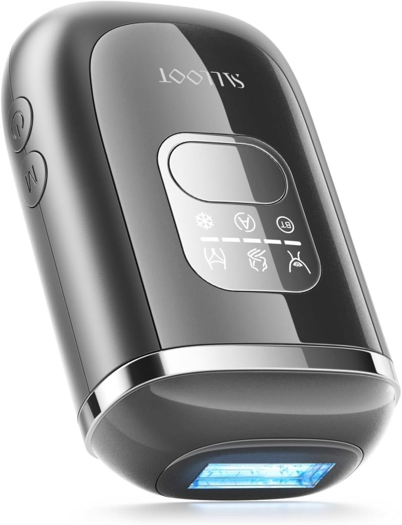 Test : épilateur IGBT refroidi au saphir 4 °C 22J portable