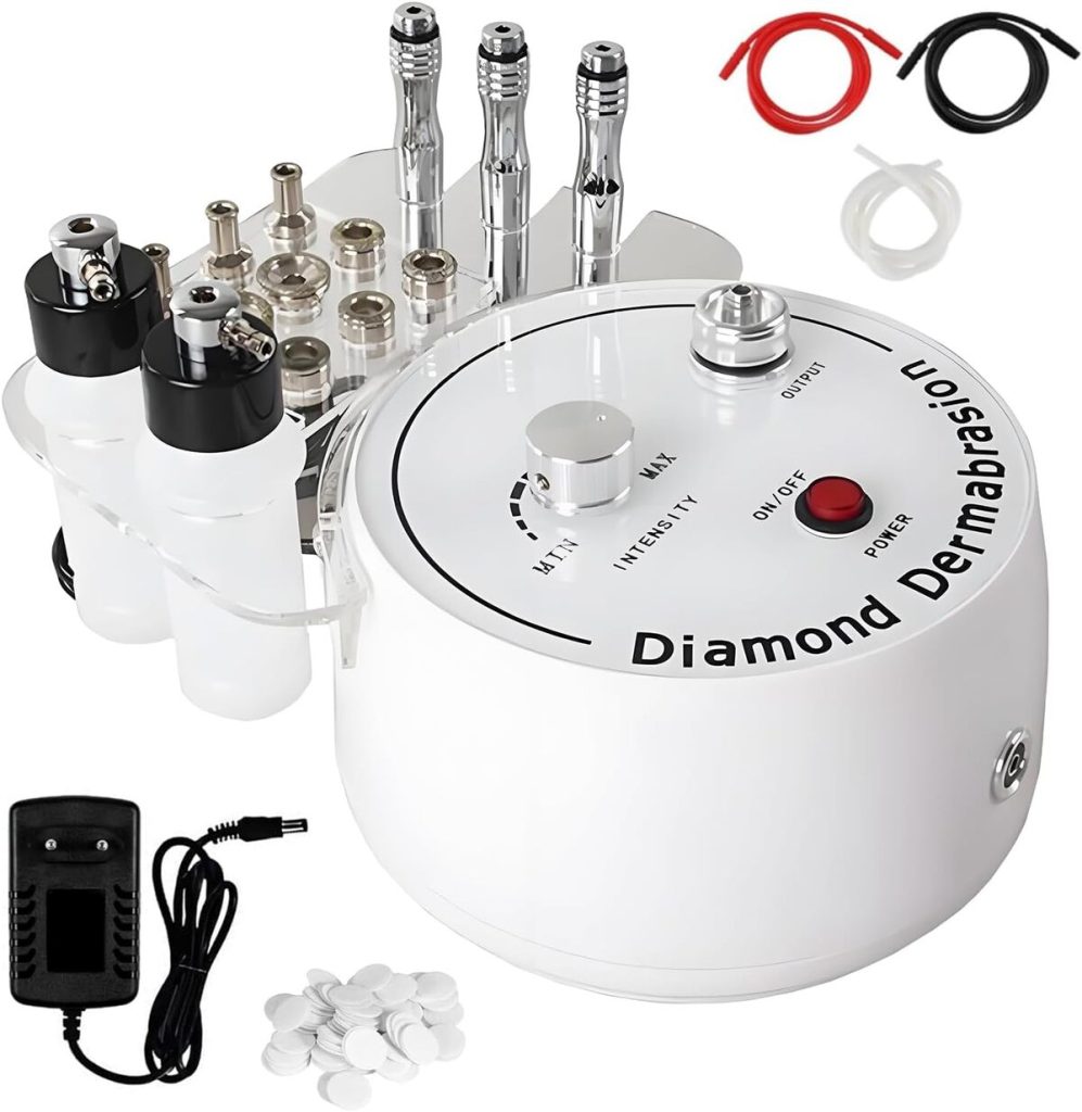 Test : machine de microdermabrasion diamant 3 en 1 pour soin visage