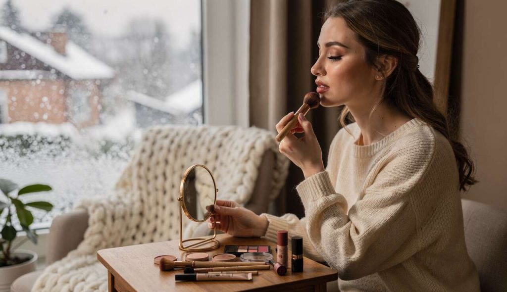 Comment bien se maquiller quand il fait froid ?