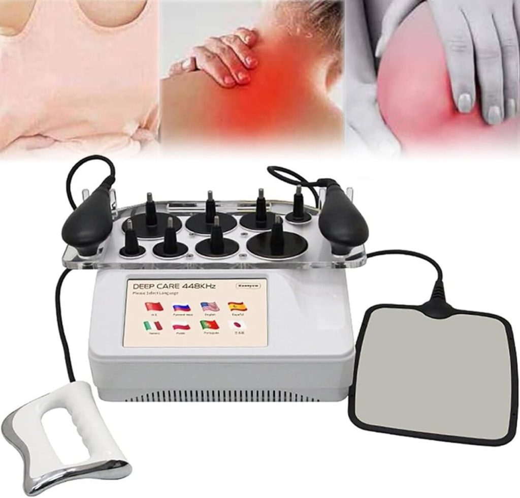 Test de la machine de thérapie tecar 448k : amincissement et circulation sanguine