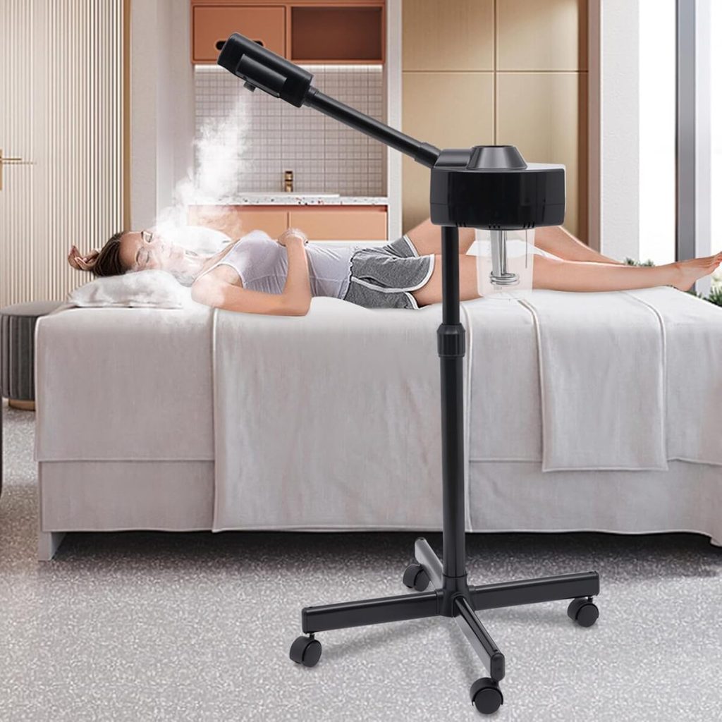 Test du sauna facial Studio Cosmétique : 750 W et buse rotative à 360°