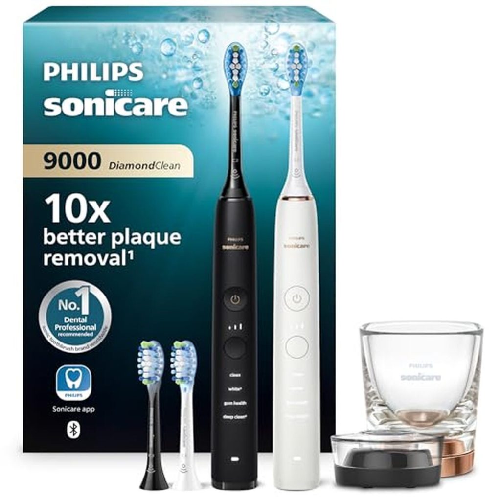 Test : philips Sonicare DiamondClean 9000 brosse à dents connectée, modèle HX9914/61