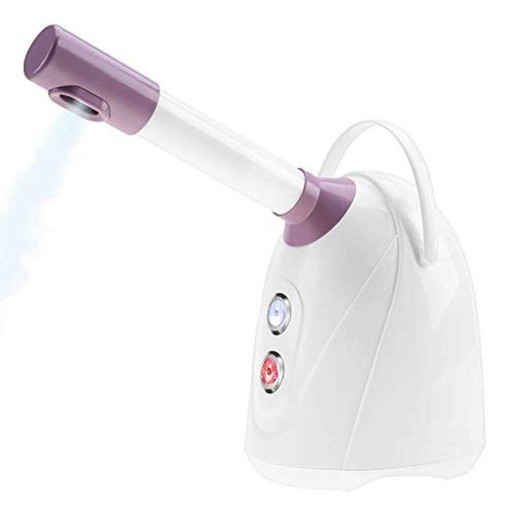 Test : vaporisateur facial professionnel nano-ionique sauna