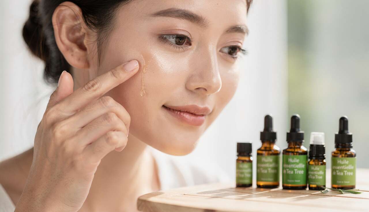 Huile essentielle de tea tree contre les imperfections Huile essentielle de tea tree contre les imperfections
