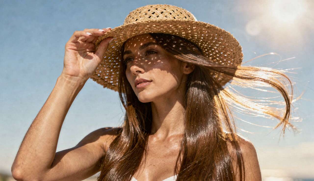 Oublier de protéger ses cheveux de la chaleur et du soleil Oublier de protéger ses cheveux de la chaleur et du soleil