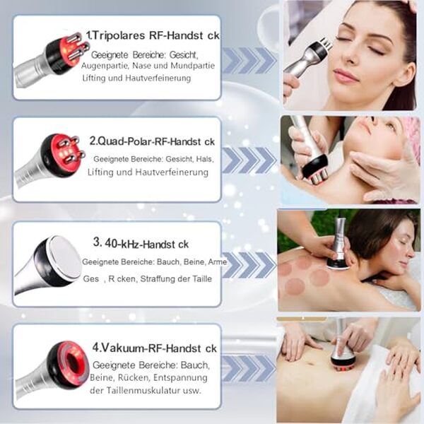 Découvrez notre test complet de l'appareil de lipocavitation 4 en 1 RF : un outil efficace pour des massages raffermissants et un corps sculpté à domicile.