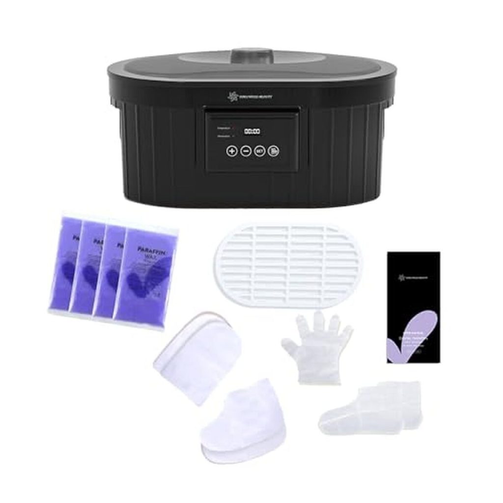 Test de la machine à cire de paraffine Lavande 5000 ml pour mains et pieds