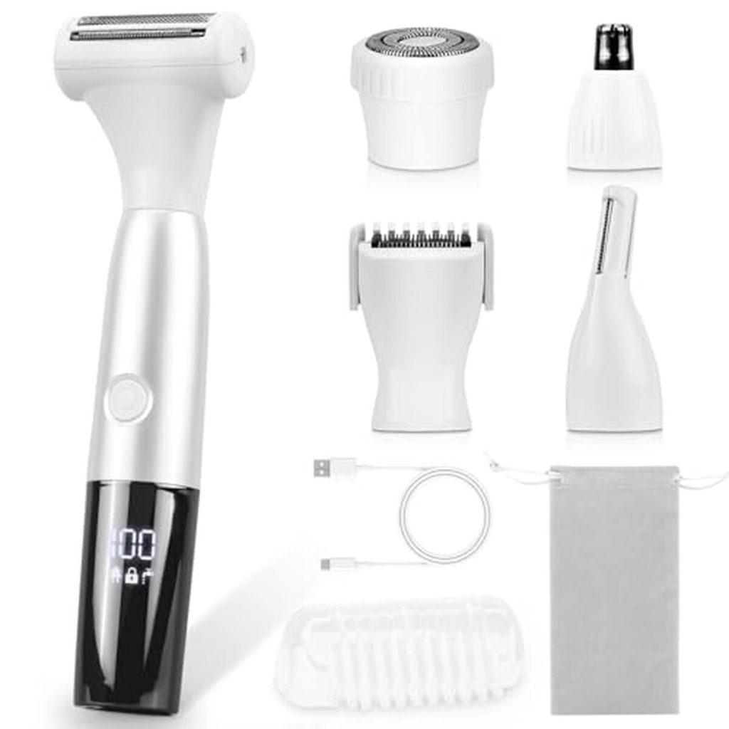 Test de la tondeuse bikini indolore : rasoir électrique pour femme