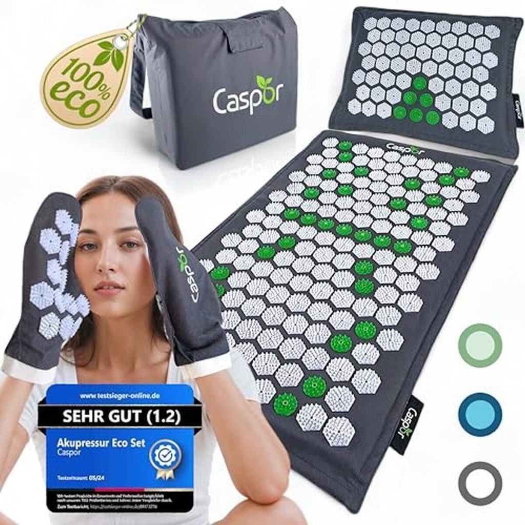 Test du tapis d'acupression Caspor : solution complète pour le dos