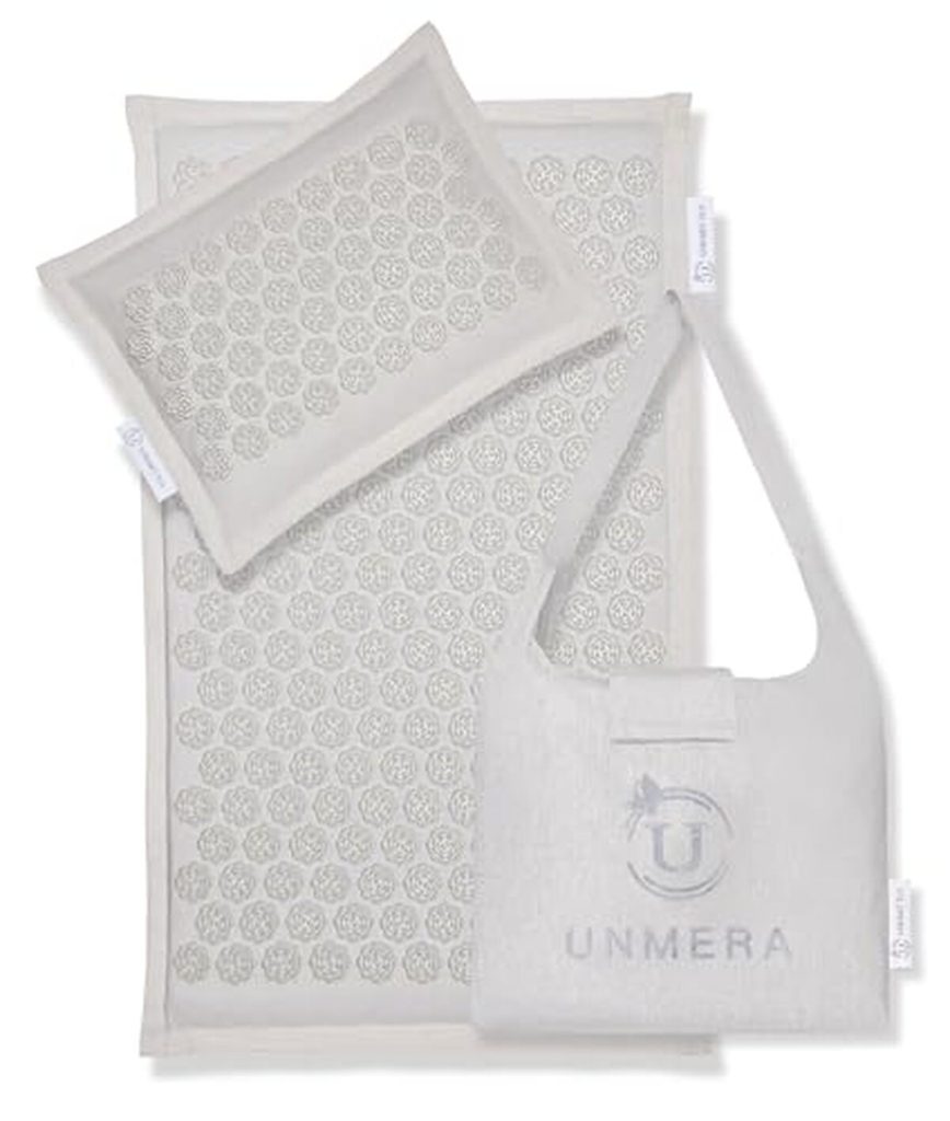 Test : ensemble tapis d'acupression et oreiller en lin et coco pour détente et soulagement du dos