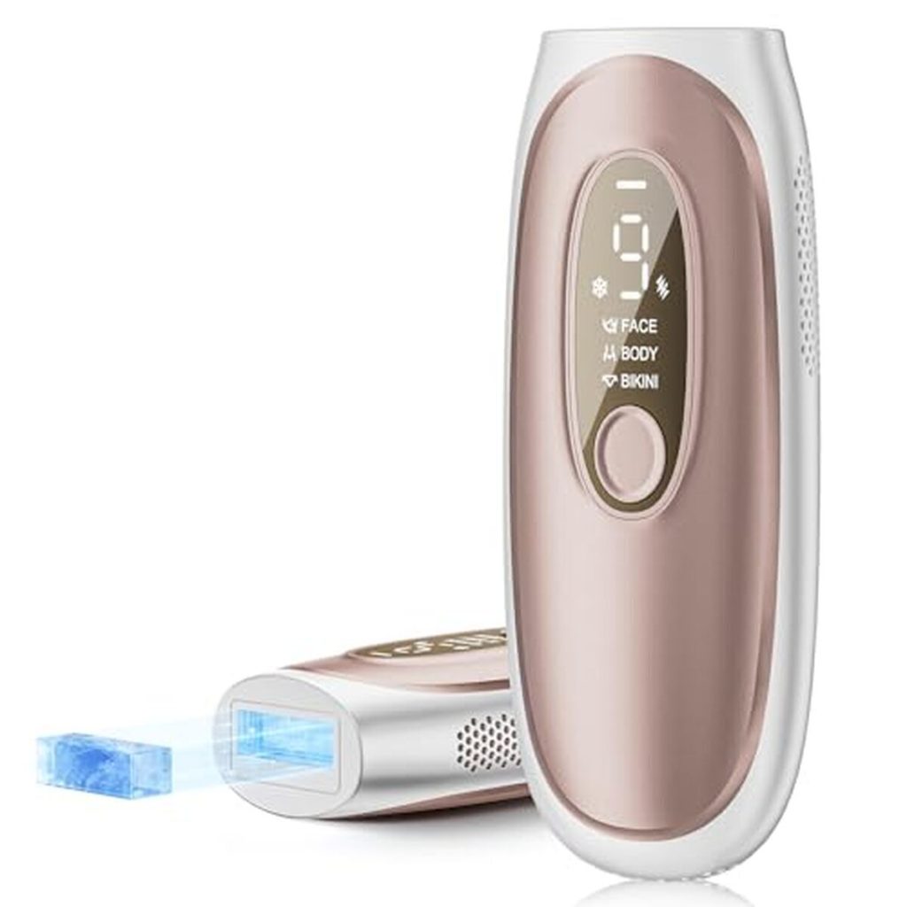 Test : épilateur IPL avec refroidissement saphir, 9 niveaux d'énergie