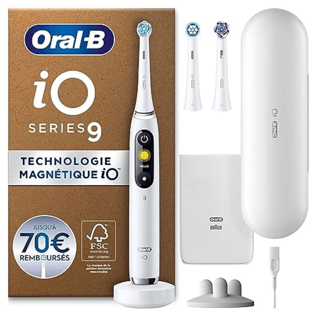 Test Oral-B iO 9 : brosse à dents électrique polyvalente pour adultes