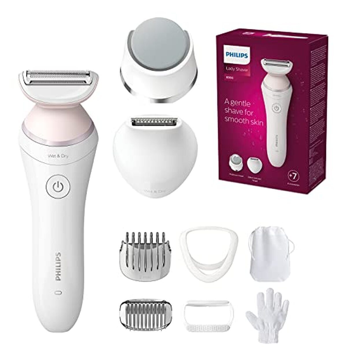 Test : rasoir électrique philips BRL176/00 Lady Shaver Series 8000 pour une épilation complète