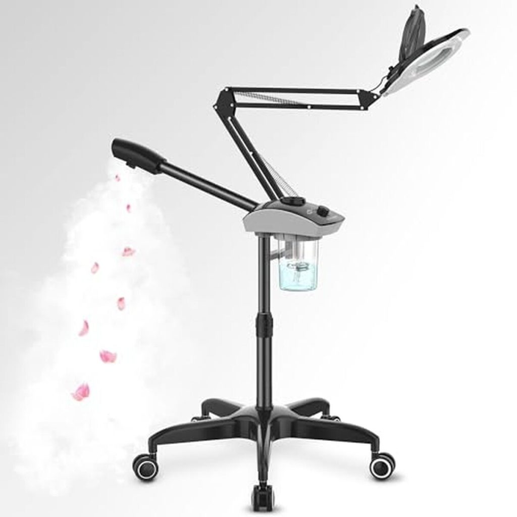 Test : vaporisateur facial TASALON avec lampe 5X et ionique