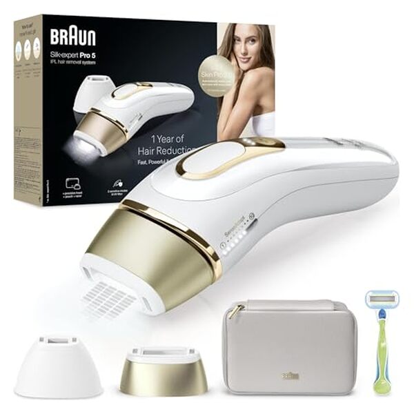 Découvrez notre avis sur l'épilateur à lumière pulsée Braun Silk·expert Pro 5 PL5152. Efficacité, confort et rasoir Venus inclus pour un résultat professionnel à domicile.