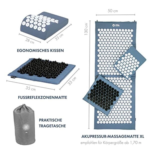 Découvrez notre analyse du tapis Vital Deluxe XL : un outil pour améliorer votre vitalité et confort grâce à l'acupression.