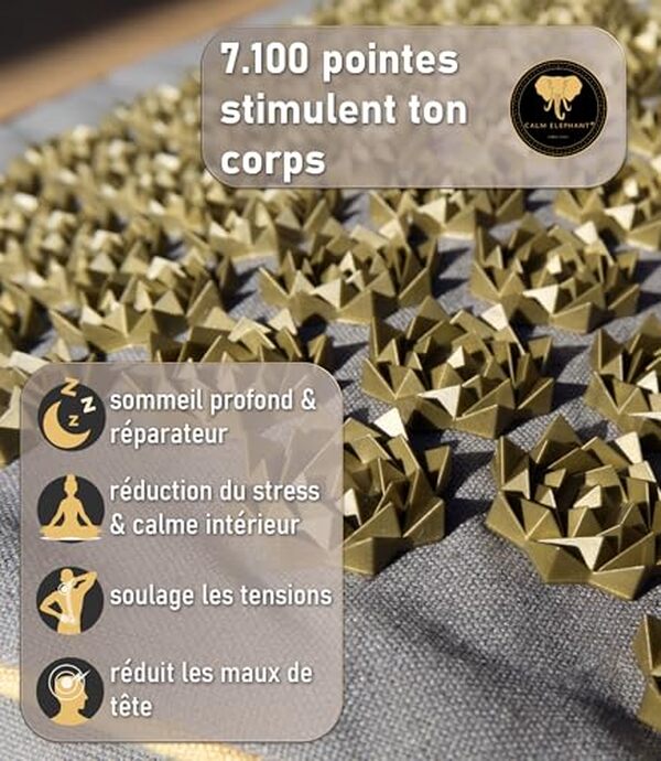 Découvrez le test complet du tapis de fleurs Calm Elephant Original XL avec coussin chauffant : confort et relaxation au rendez-vous pour un bien-être optimal.