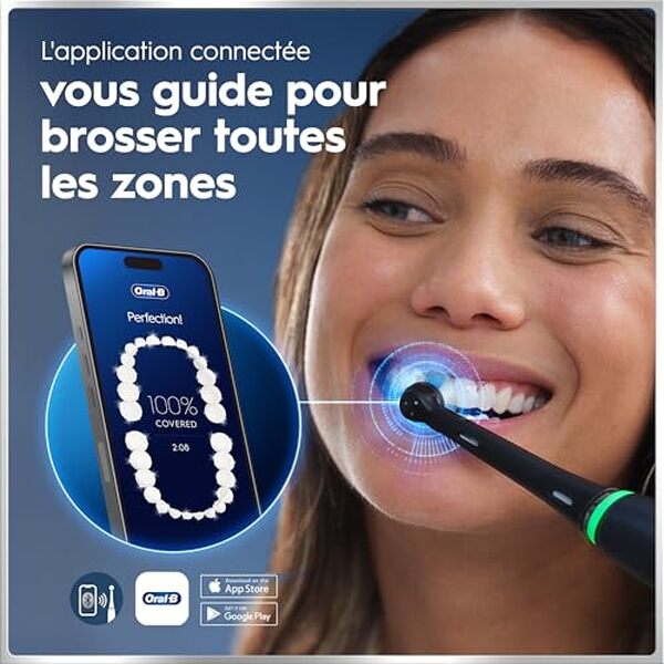 Découvrez notre analyse complète de la brosse à dents oral-B iO 6 noire avec ses 5 modes innovants pour une hygiène bucco-dentaire optimale.