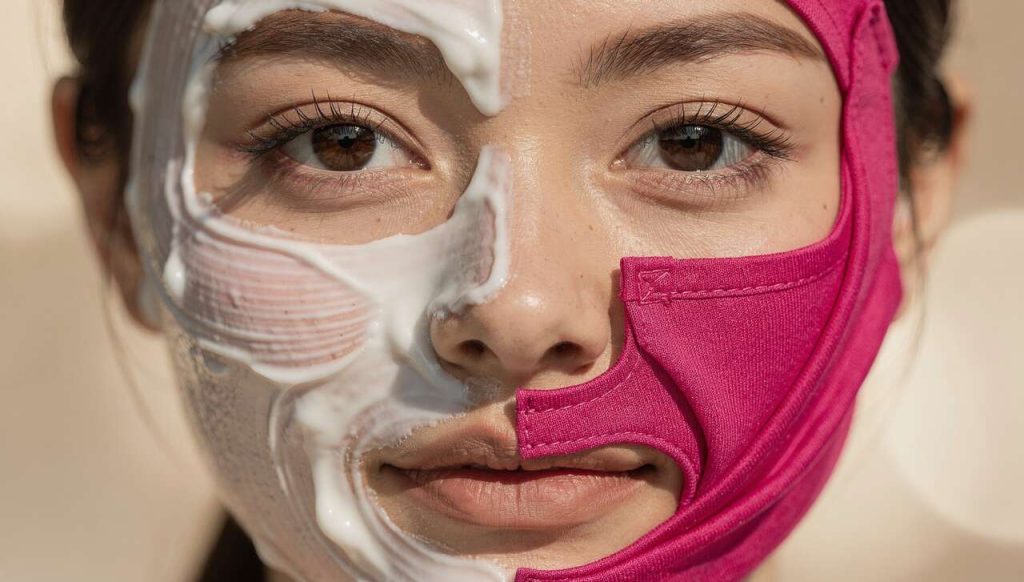 Masque en tissu ou crème : quelle est la différence ?