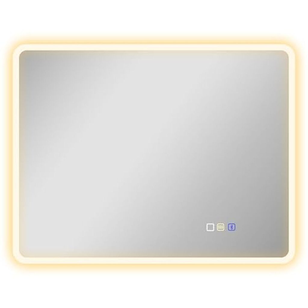 Avis miroir lumineux Homcom Bluetooth 70x90 cm : technologie et élégance
