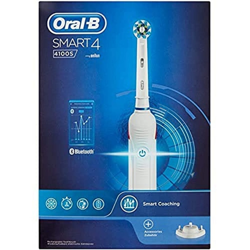 Test : brosse à dents électrique Oral-B Power Smart 4 4100S blanche