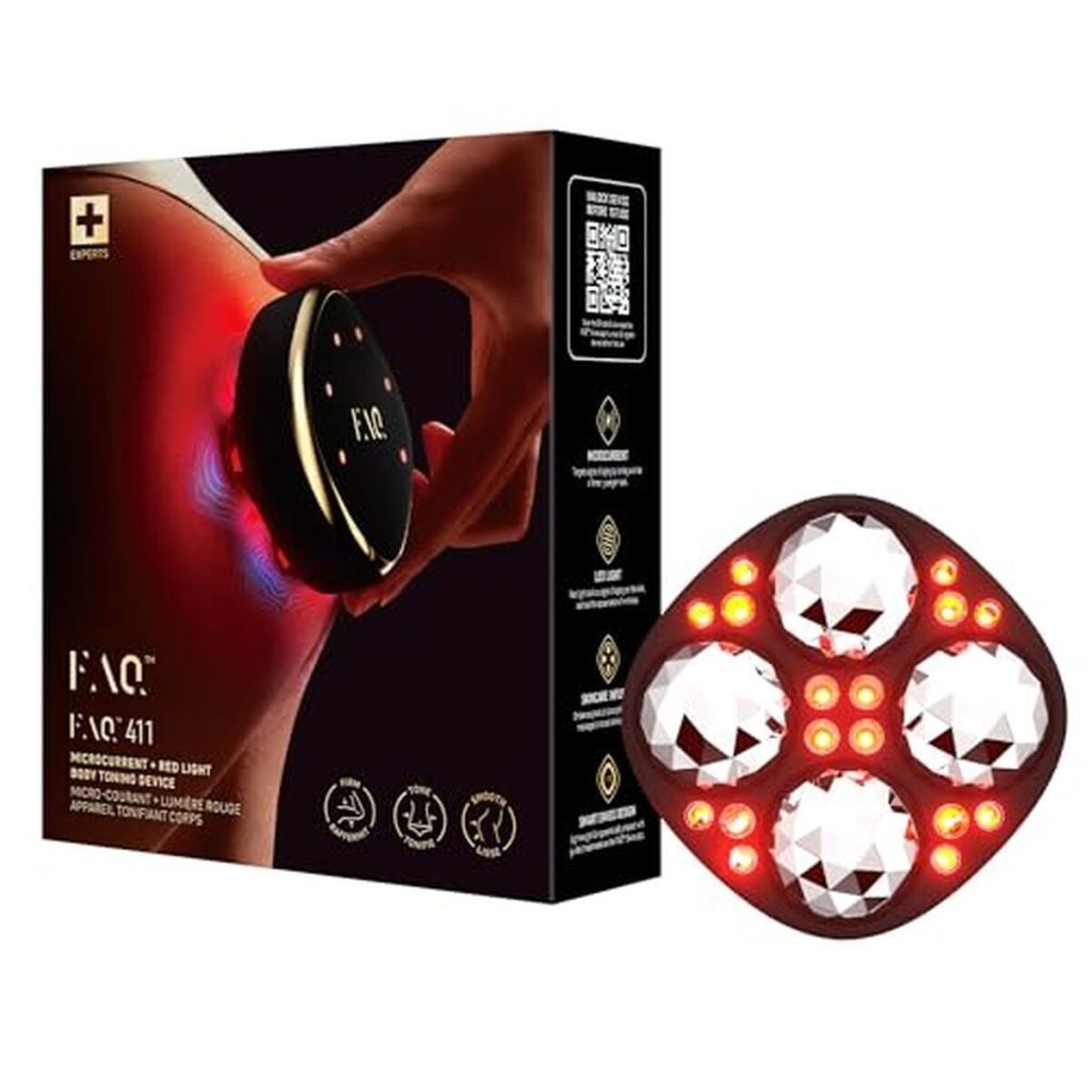 Test du FAQ 411 : massage profond anti cellulite avec microcourants et lumière rouge