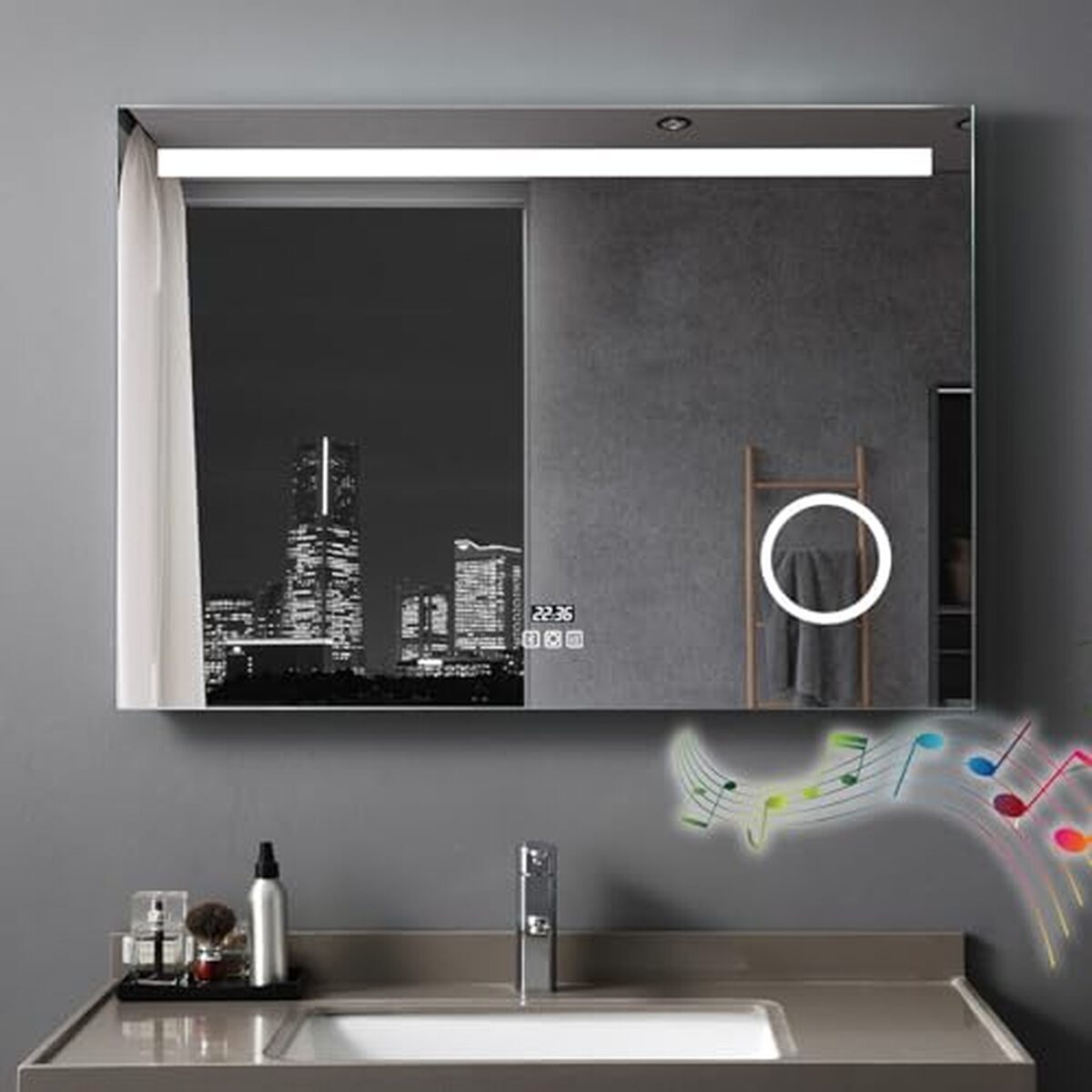 Test du miroir LISA LED : innovant et pratique pour la salle de bain