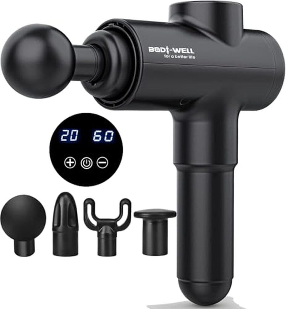 Test du pistolet de massage Bodi-well robuste