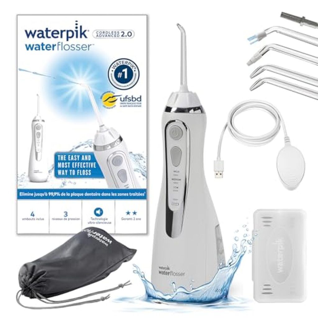 Test du Waterpik Advanced : hydropulseur dentaire sans fil WP-580EU
