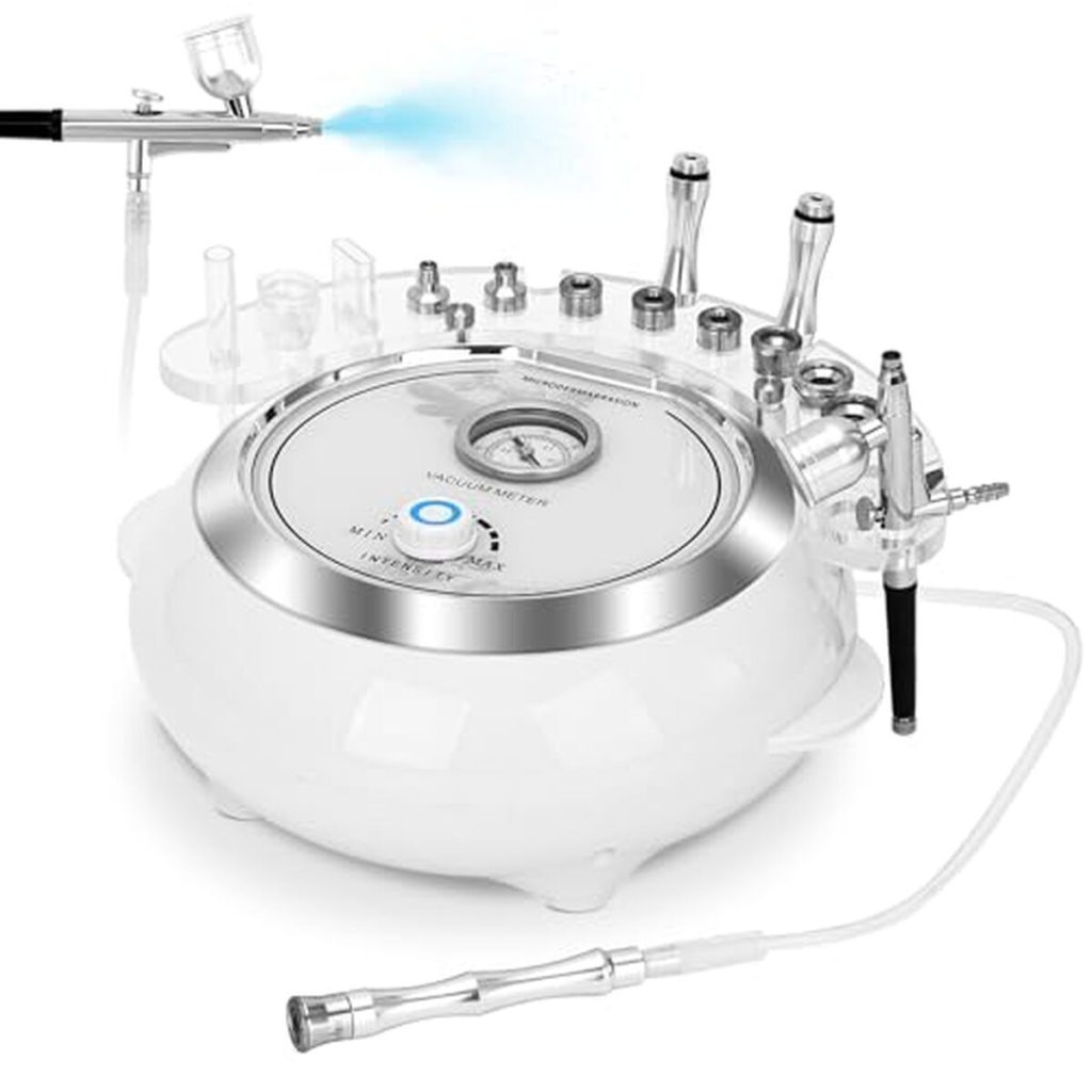 Test : iklestar machine de microdermabrasion 3 en 1 avec pistolet pulvérisateur