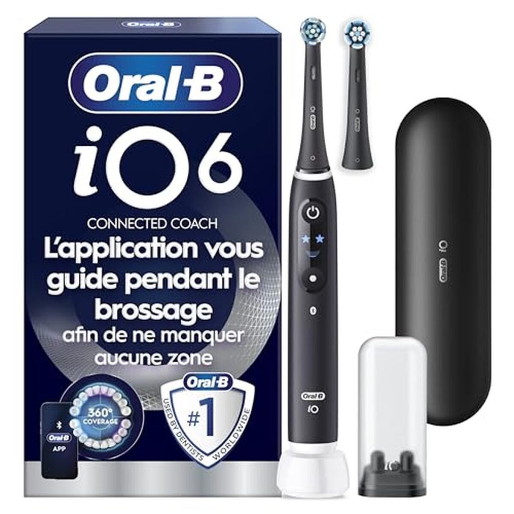 Test : oral-B iO 6 noire, brosse à dents électrique aux 5 modes de brossage