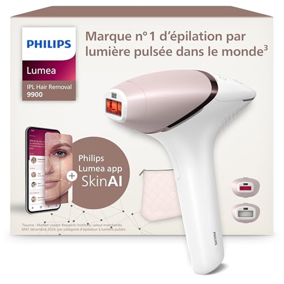 Test Philips Lumea 9900 : épilateur lumière pulsée avancé
