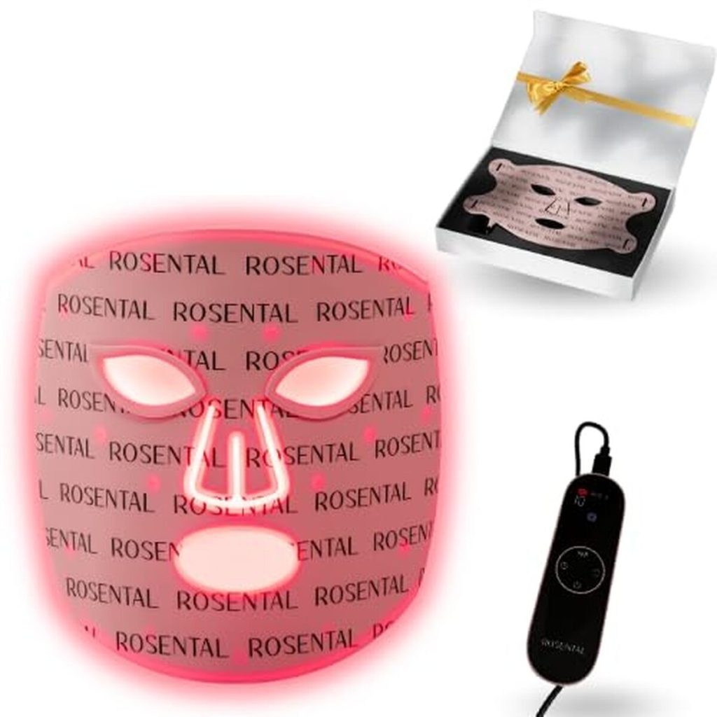 Revue : efficacité du masque LED Rosental Organics anti-âge et lumière rouge