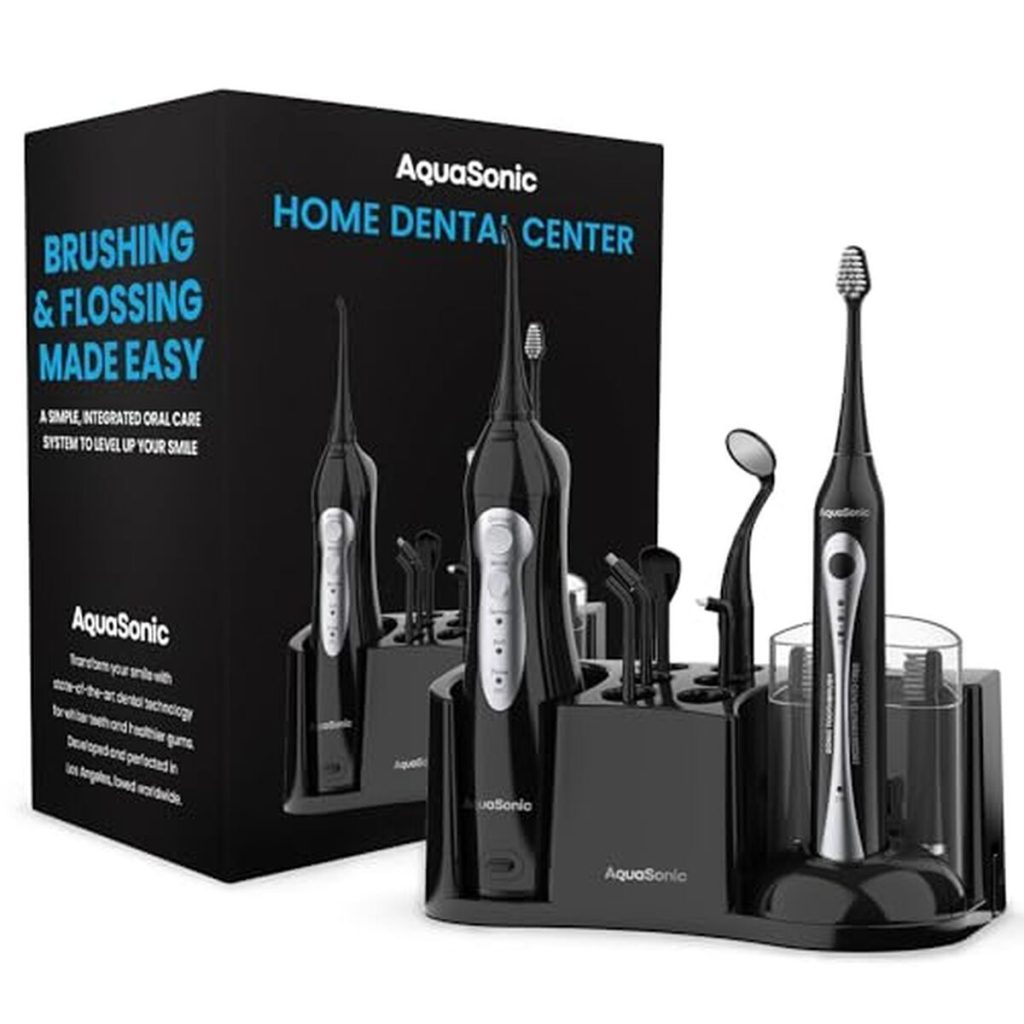 Test Aquasonic Home Dental Center : brosse à dents électrique et hydropulseur intelligent