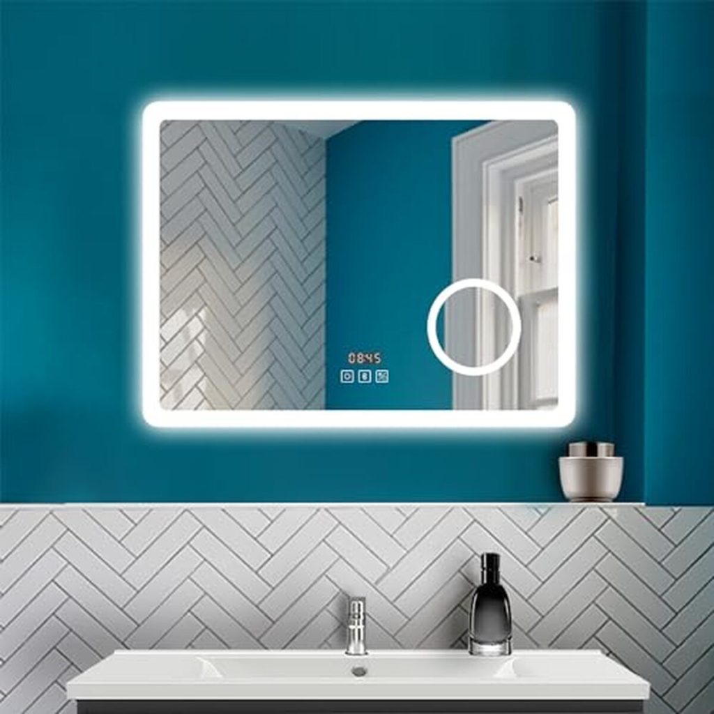 Test du miroir LED Hapaoso avec bluetooth et anti-buée