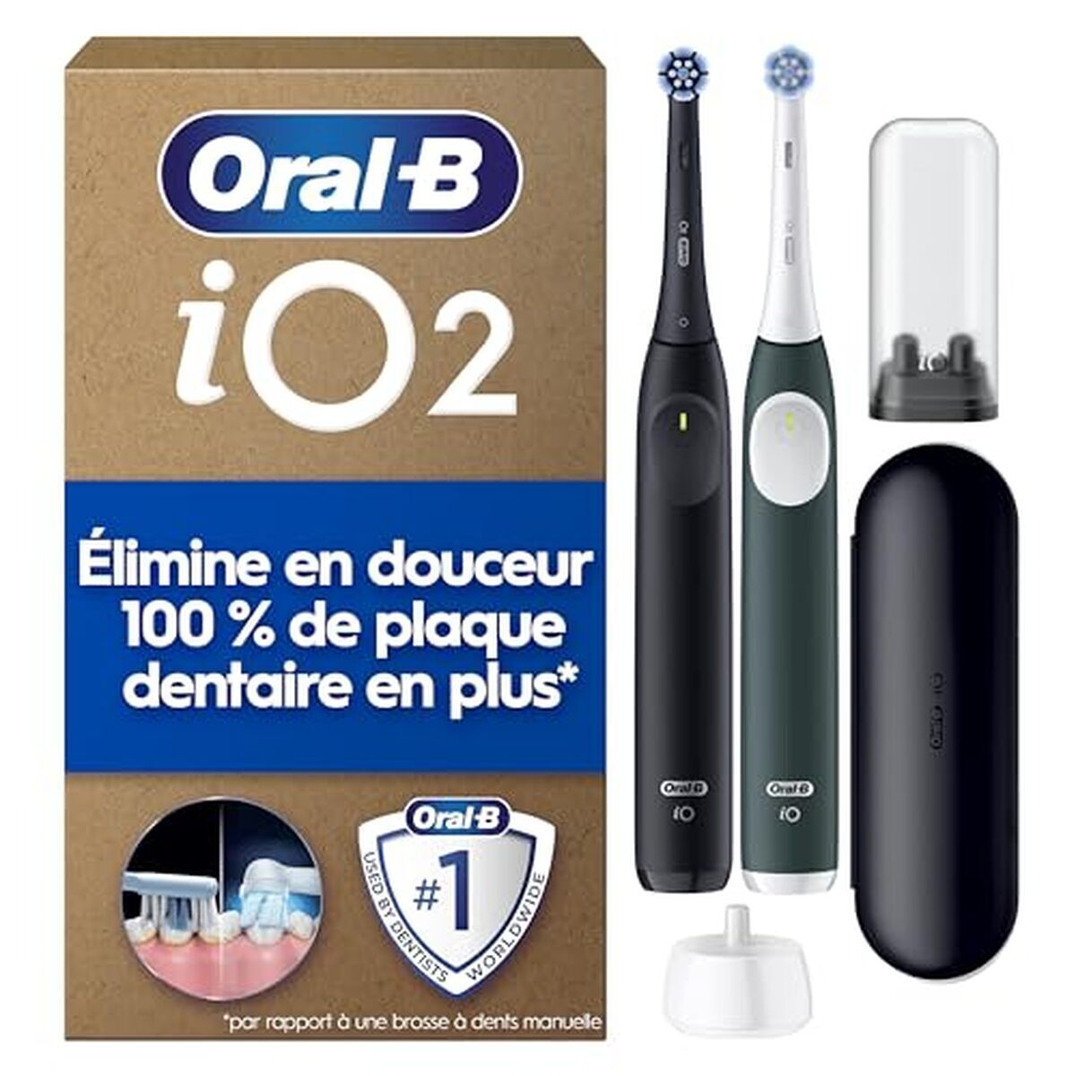 Test duo Oral-B iO 2 : brossage précis et silencieux