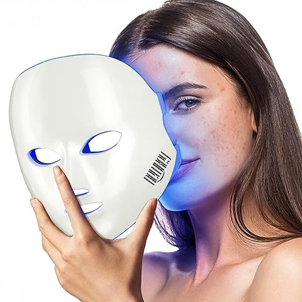 Test : masque LED NEWKEY pour l'acné du visage