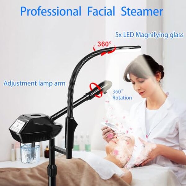 Découvrez notre test détaillé du cuiseur vapeur facial professionnel 2 en 1 avec lampe grossissante 5x : efficacité, caractéristiques et prix. 