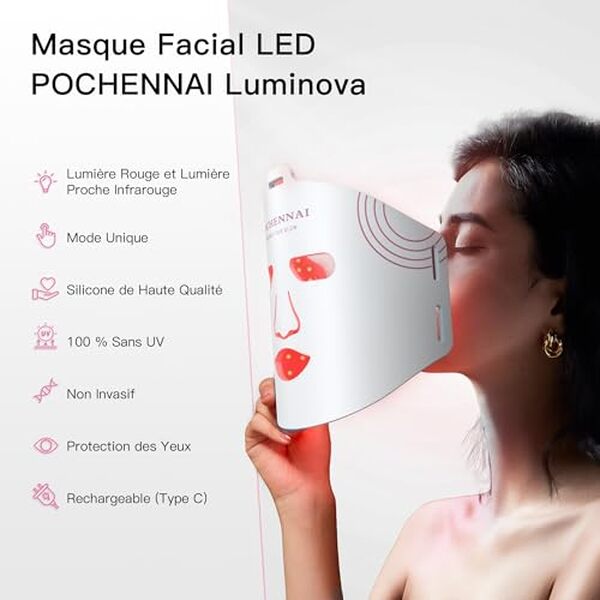 Découvrez notre test complet du masque LED Luminiva de Pochennaï : efficacité, caractéristiques et avis client pour une peau rajeunie et lumineuse.