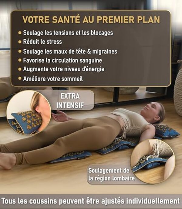 Découvrez notre test du tapis d'acupression Calm Elephant Original XXL : efficacité, confort et détente garantis pour une relaxation optimale au quotidien. 