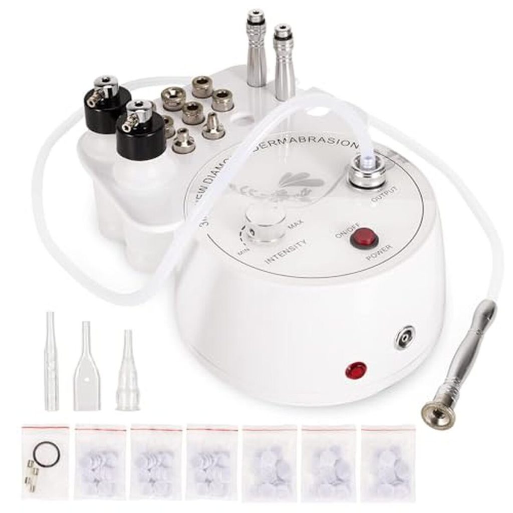 Test de la machine de microdermabrasion AIMENGXI 3 en 1