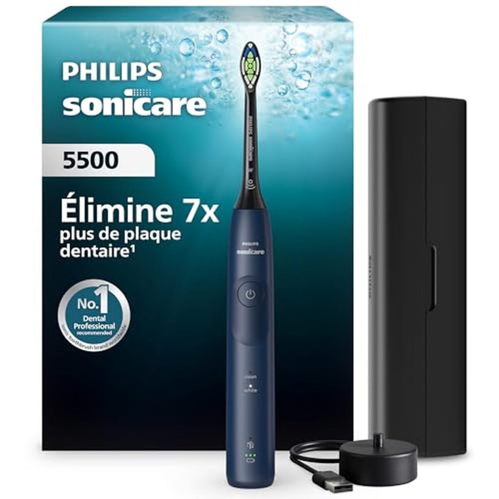 Test de la Philips Sonicare 5500 : brosse à dents sonique efficace et connectée