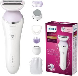 Test du rasoir sans fil philips lady shaver 8000 brl176/00 : performance humide et sèche