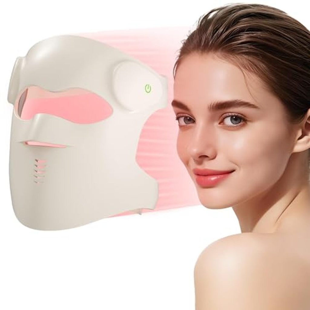 Test du SCZND masque LED visage : efficace contre l'acné et anti-âge